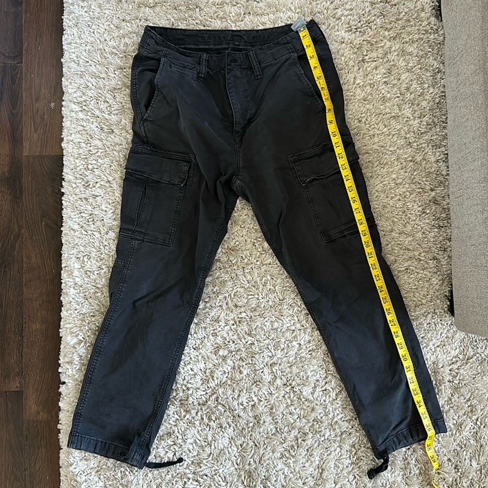 American Eagle navy cargo pants
